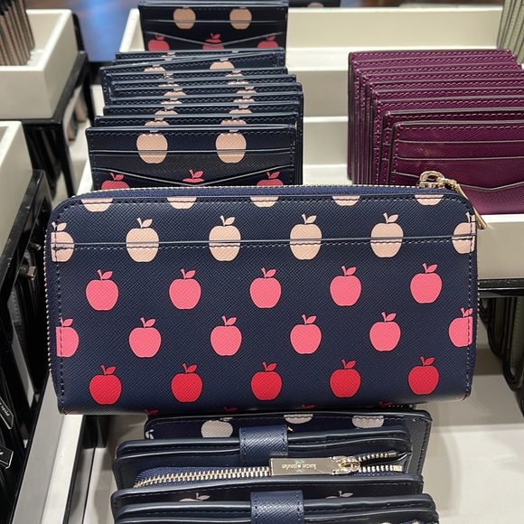 Kate Spade Staci Large Red Apple Continental Wallet
Multi - Picture 7 of 16
